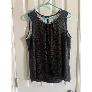 Via Appia Tank Top Animal Print NEW